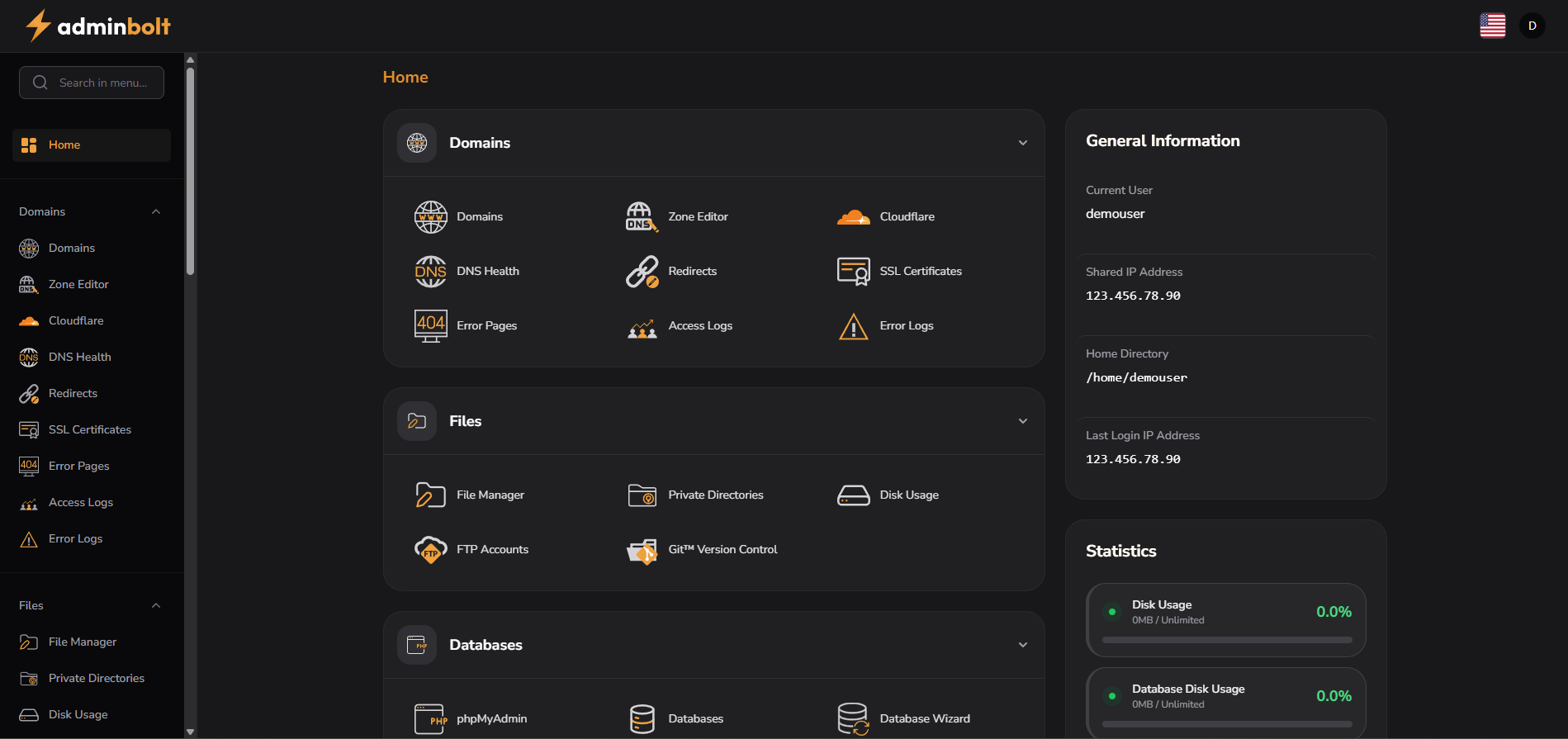 adminbolt client panel